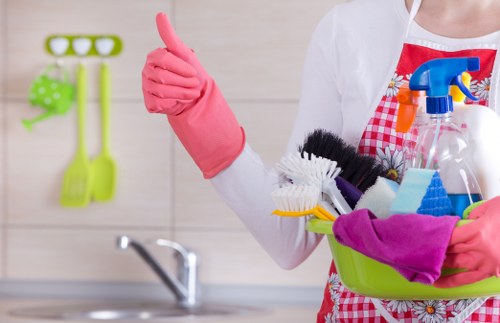 Deep carpet cleaning equipment used for a business property in Ilford